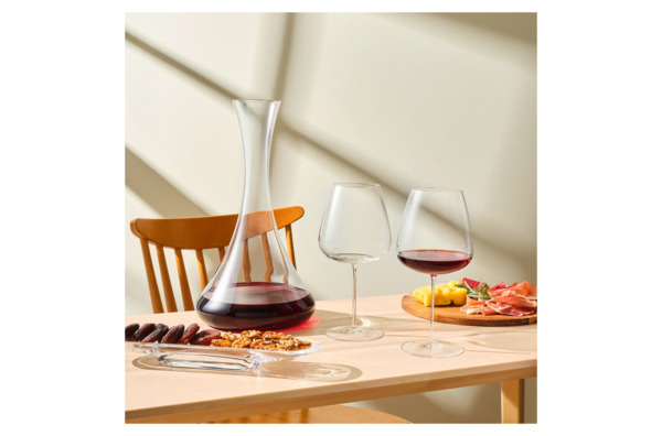 Бокал для красного вина Nude Glass Невидимая ножка Вертиго 950 мл, стекло хрустальное